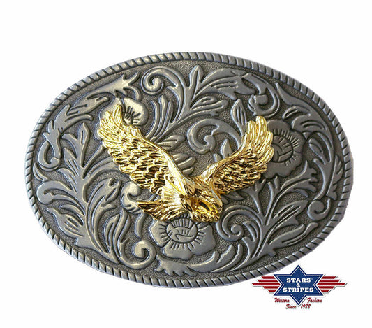 Western Buckle Gürtelschnalle "Golden Eagle", GS-408