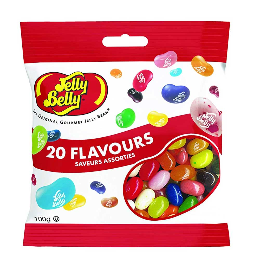 Jelly Belly, 20 Sorten Mischung 70g (MHD 06.06.2026)