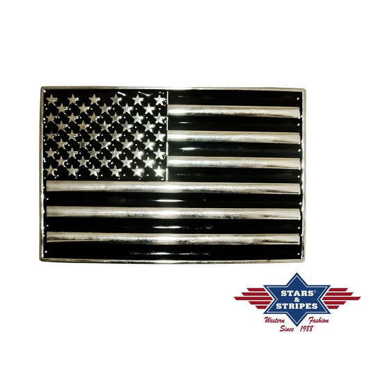 Gürtelschnalle, Buckle Motiv "American Flag"