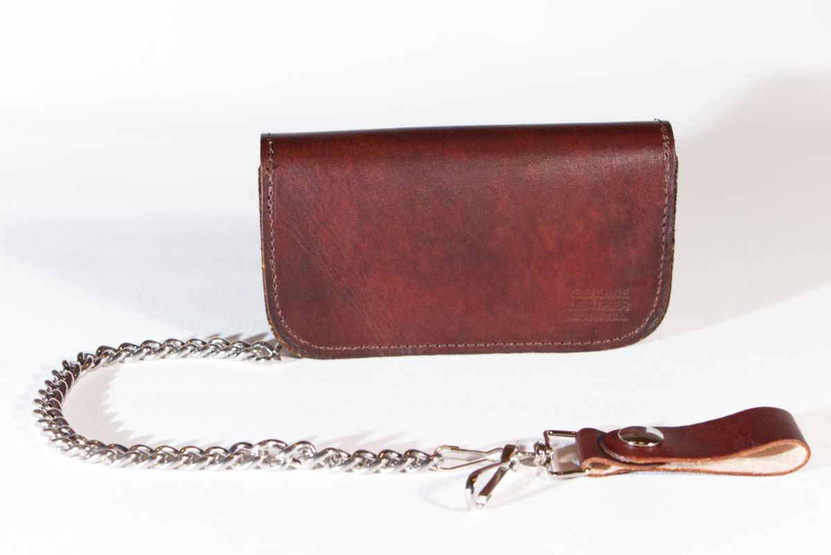 Biker,Trucker Wallet, Geldbörse "Route66", U.S.A. Rindsleder