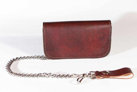 Biker,Trucker Wallet, Geldbörse "Route66", U.S.A. Rindsleder