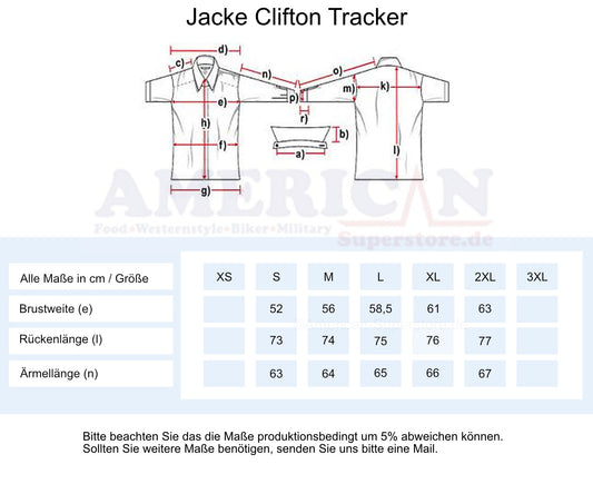 Clifton Tracker, Outdoorjacke Übergangsjacke, Marke Scippis