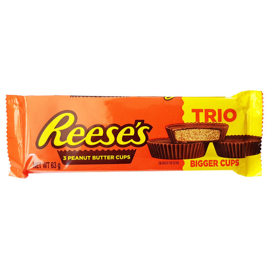 Reese's Peanut Butter Cups TRIO - Bigger Cups - 63g
