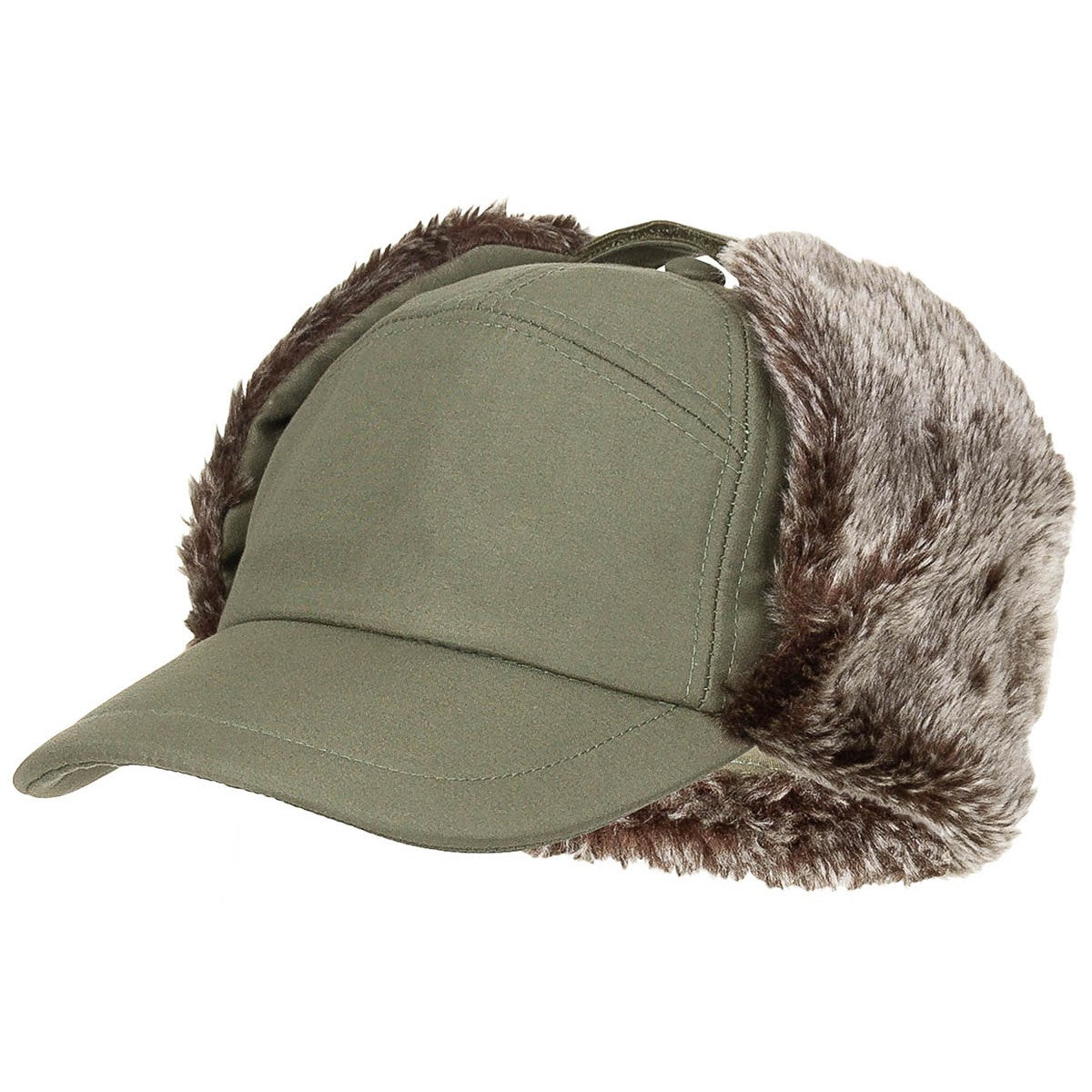 Winter Cap, Trapper mit Kunstfell