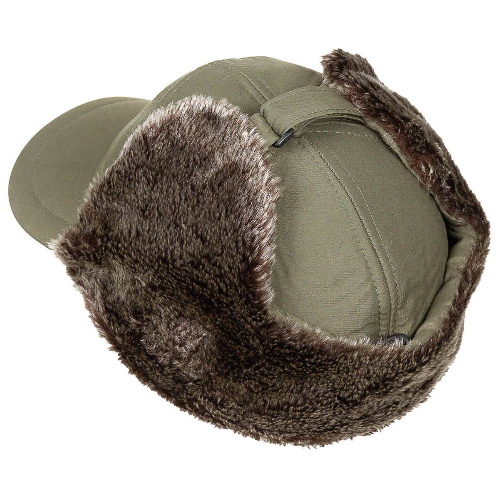 Winter Cap, Trapper mit Kunstfell
