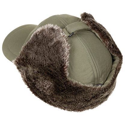 Winter Cap, Trapper mit Kunstfell