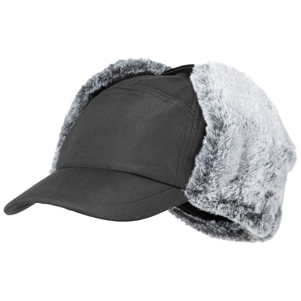 Winter Cap, Trapper mit Kunstfell