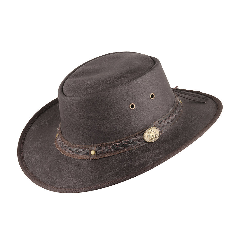 Lederhut Outdoorhut -Springbrook- mit Leder Hutband v.Scippis