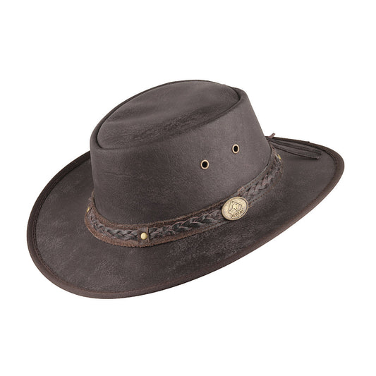 Lederhut Outdoorhut -Springbrook- mit Leder Hutband v.Scippis