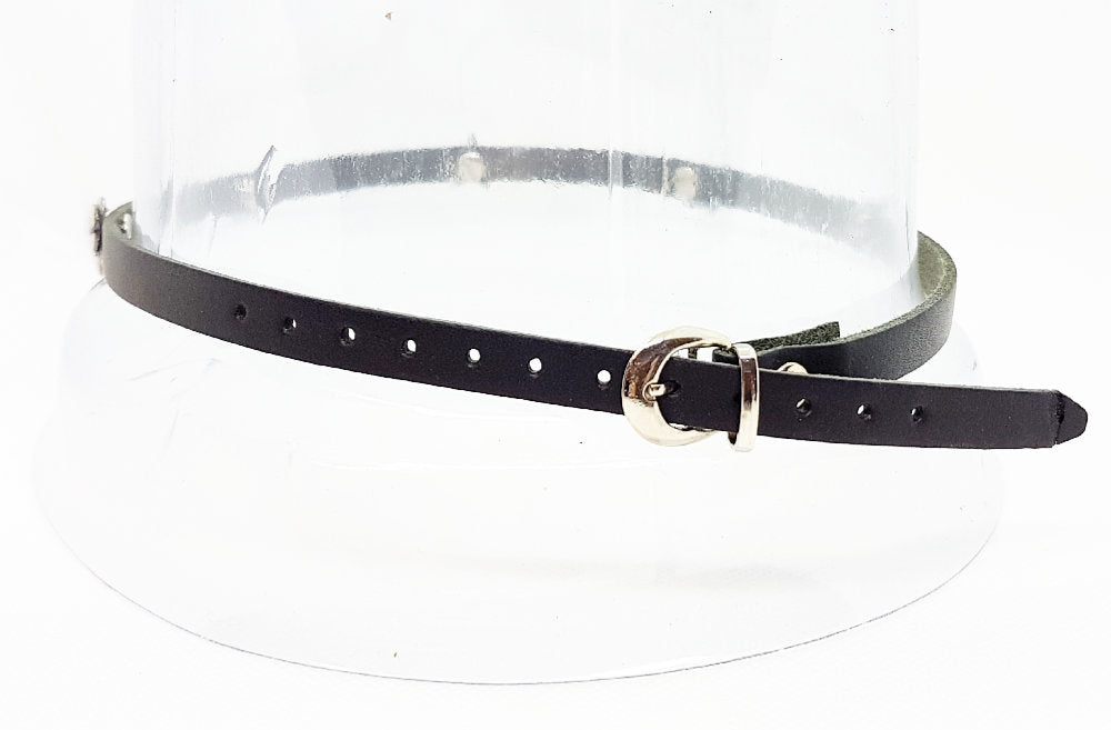 Lederhutband mit Pferd- und Stern-Conchos - Einzigartiger Style für Ihren Hut