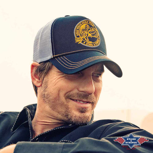 Western Trucker Cap -Stay Wild-, Baseball Cap Kappe Mütze