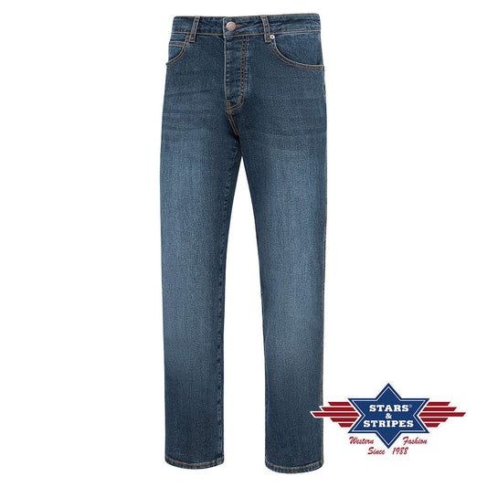 Herren Jeans Hose Bootcut-Jeans v. Stars&Stripes