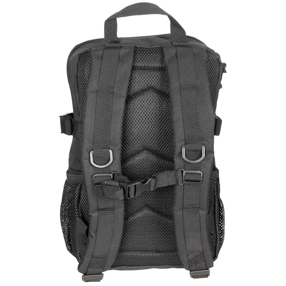 US Rucksack, Assault, "Youngster", schwarz - 23 x 37 x 22 cm