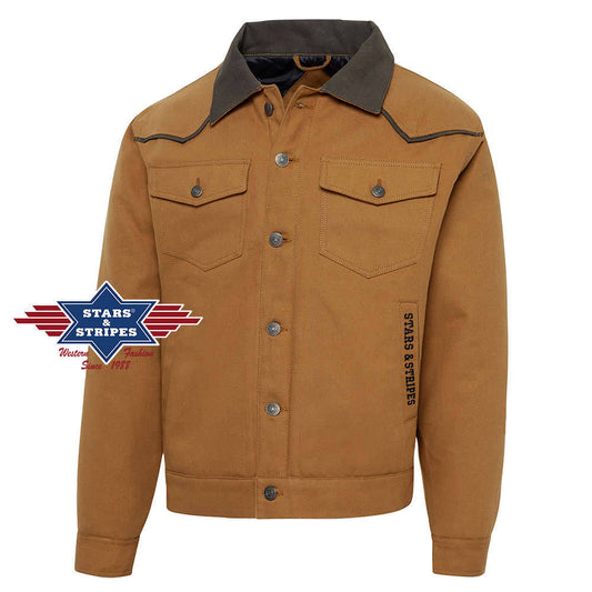 Canvasjacke Westernjacke Outdoorjacke Reitjacke Andrew