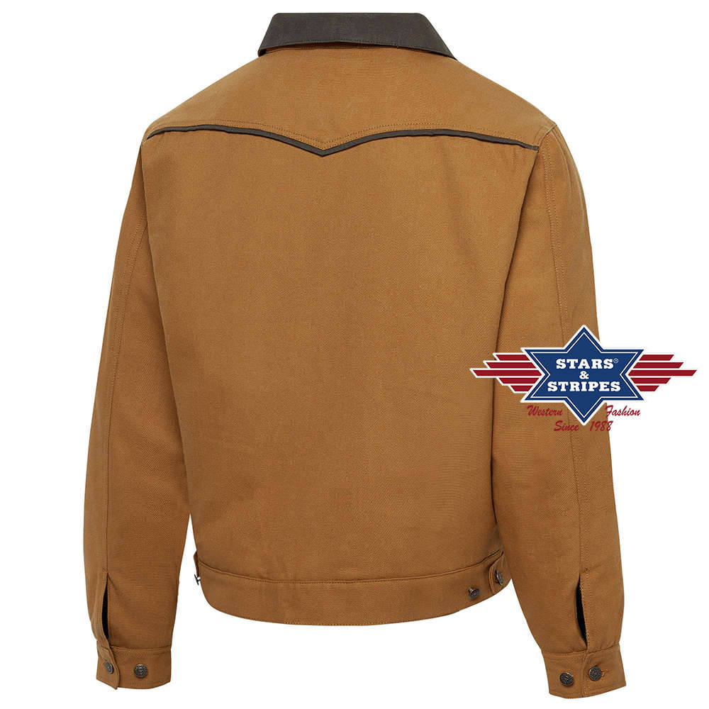 Canvasjacke Westernjacke Outdoorjacke Reitjacke Andrew