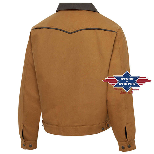 Canvasjacke Westernjacke Outdoorjacke Reitjacke Andrew