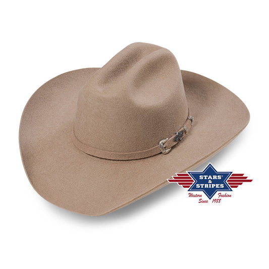 Westernhut Filzhut -Houston-, sand
