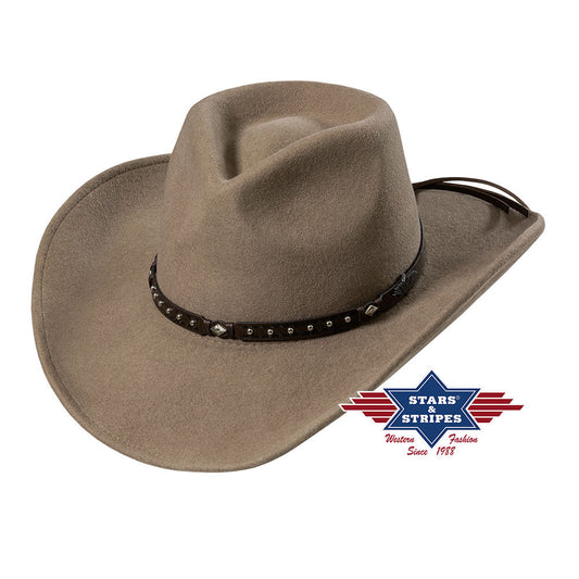 Westernhut Filzhut -Reno sand- Farbe sand