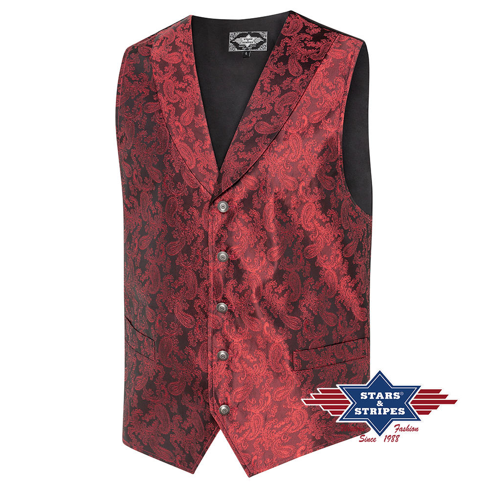 Old Style Weste - King red