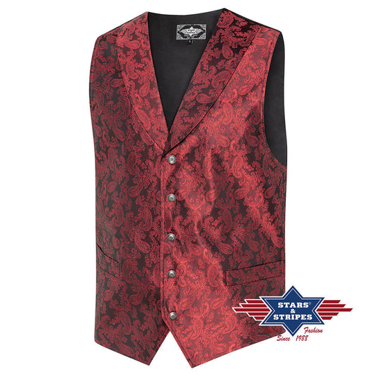 Old Style Weste - King red