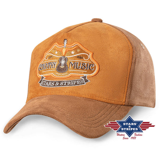 Western Trucker Cap TC COUNTRY MUSIC, Baseball Cap Kappe - braun