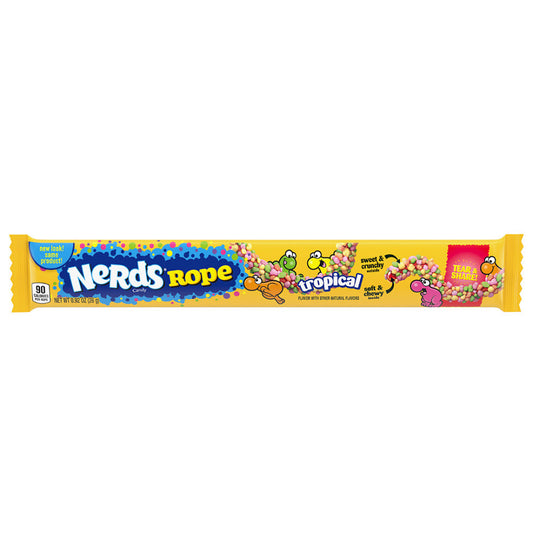 Nerds Rope Tropical, 26g SONDERPREIS (MHD 31.03.2026)