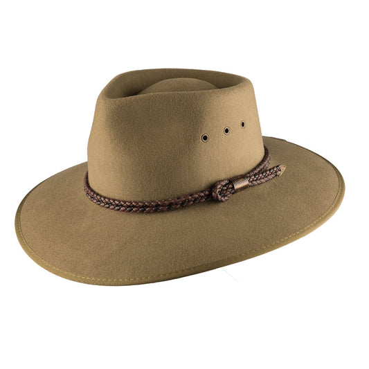 Statesman Countryman - Authentischer australischer Hut aus Merino-Wollfilz