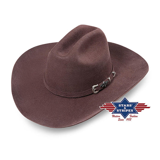 Westernhut Filzhut -Houston-, brown