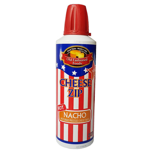 American Cheese Zip, Hot Nacho Sprühkäse Sonderpreis (MHD 09.02.2026)