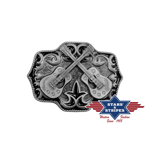 Gürtelschnalle, Buckle Motiv - Country Music