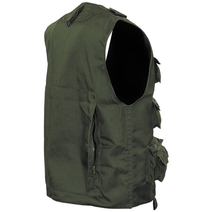Outdoor Weste, schwere Ausführung Farbe Oliv