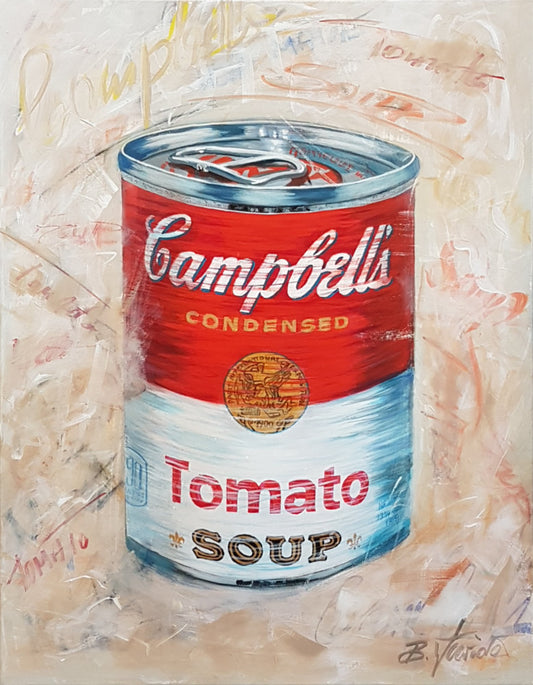 Original Acrylbild - Campell's Tomato Soup -