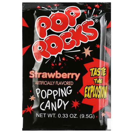 Pop Rocks Popping Candy Original Strawberry