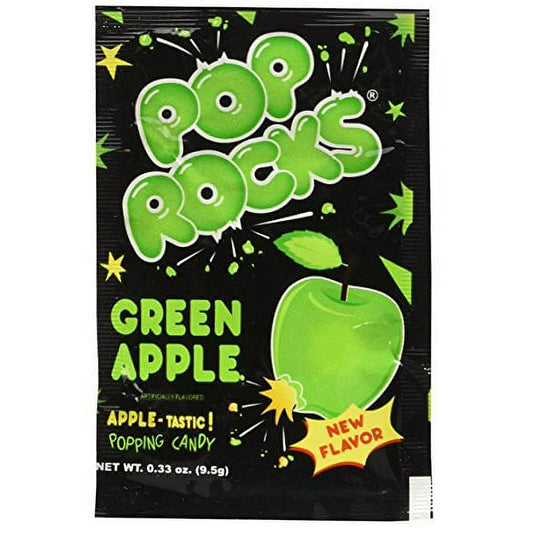Pop Rocks Popping Candy Green Apple
