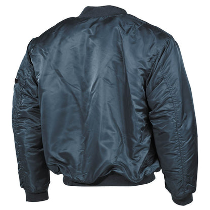 US Pilotenjacke MA1, Bomberjacke, alphablau