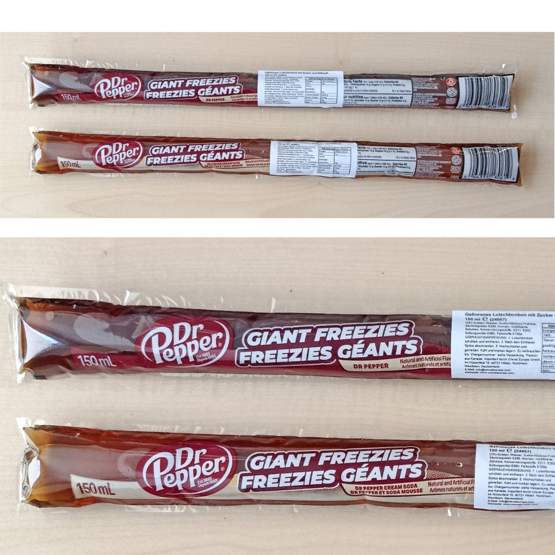 Dr Pepper Giant Freezies – Wassereis (2 x 150ml)