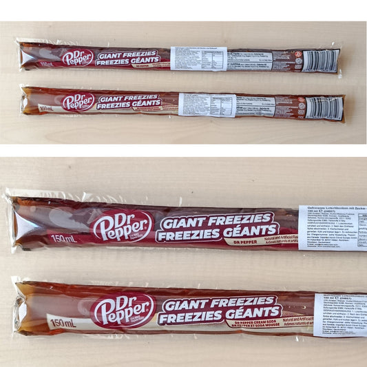 Dr Pepper Giant Freezies – Wassereis (2 x 150ml)