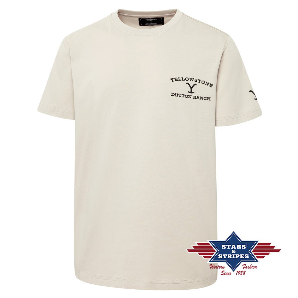 YELLOWSTONE T-Shirt so wild so angry beige