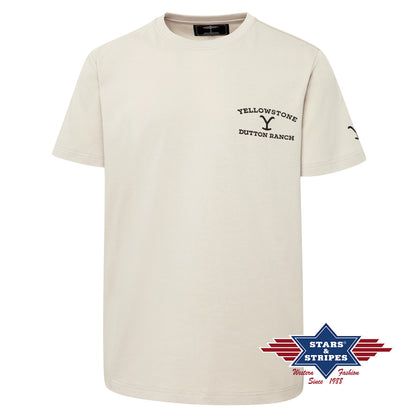 YELLOWSTONE T-Shirt so wild so angry beige