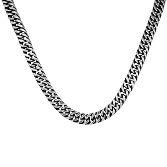 Carlo – Akzent Herren Panzerkette aus Edelstahl, 60 cm