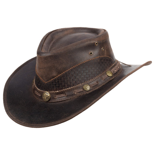 Lederhut "Lyndon" - Westernflair mit besonderen Details