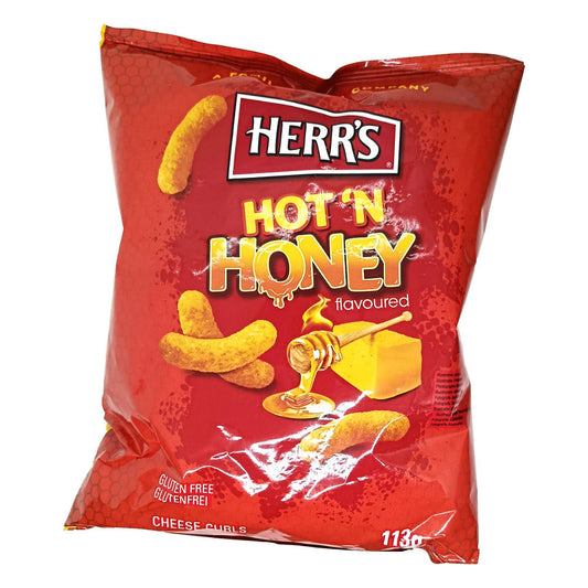 Herrs Hot'n Honey Cheese Curls