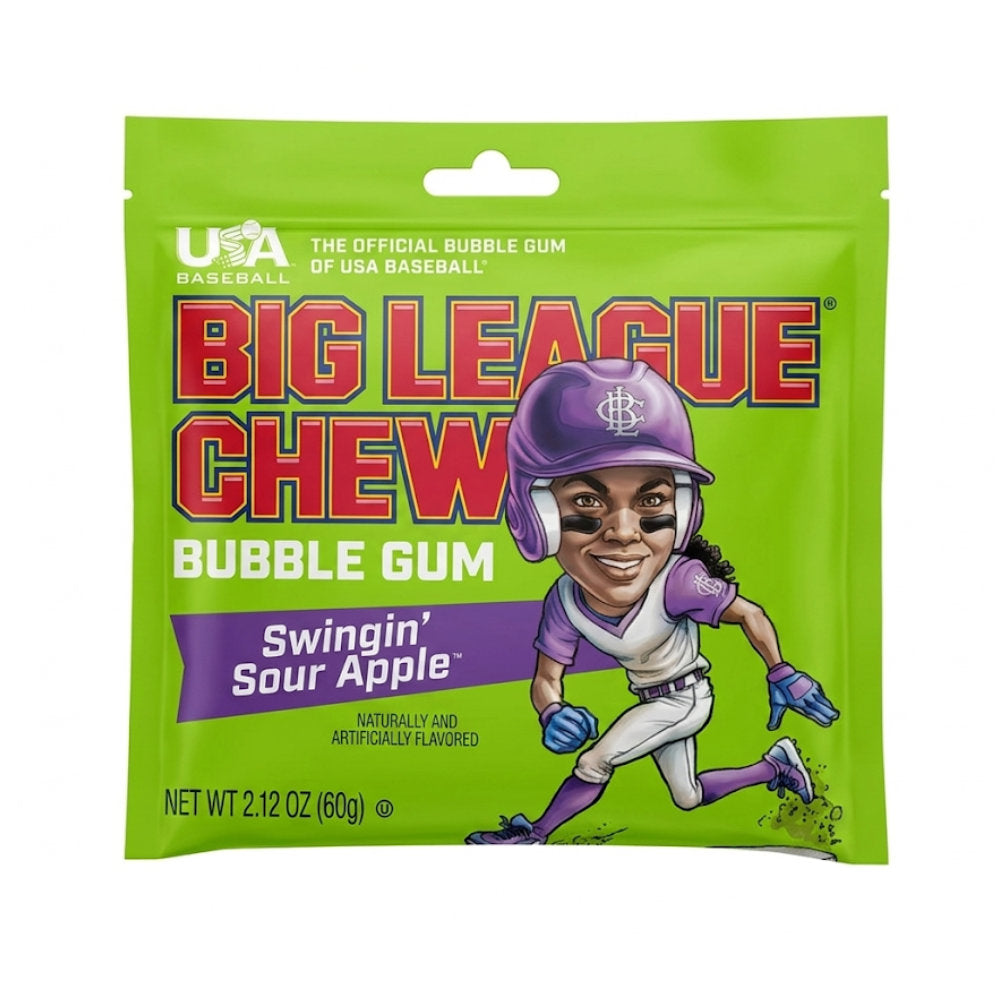 Big League Chew – Swingin Sour Apple