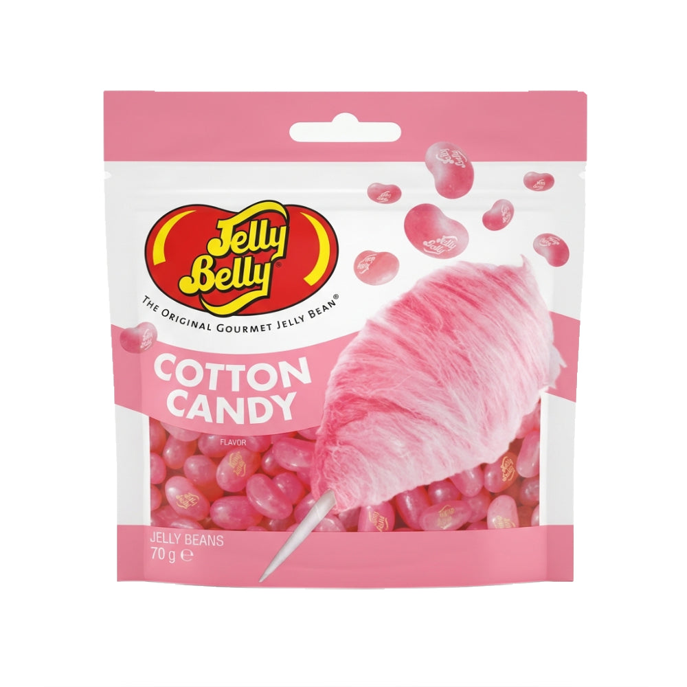 Jelly Belly Cotton Candy (70 g) – Der Jahrmarkt-Klassiker als Gourmet Jelly Beans
