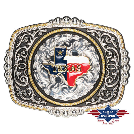 Texas Pride - Western-Gürtelschnalle, Buckle