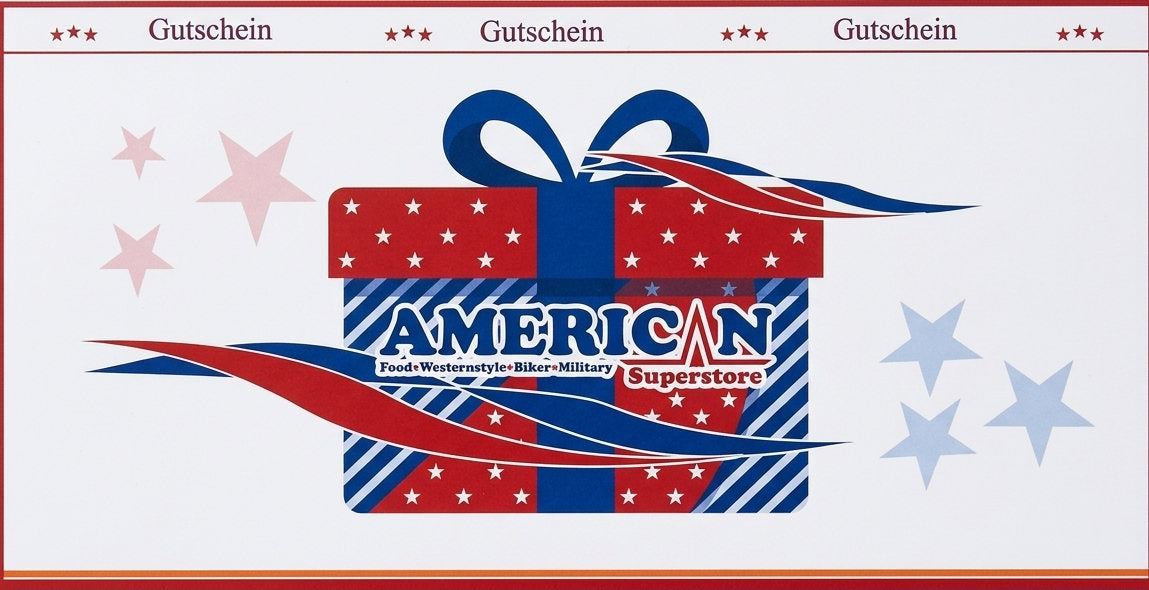 American Superstore – Digitaler Geschenkgutschein