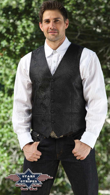 Jacquardweste, Oldstyle Weste LINCOLN
