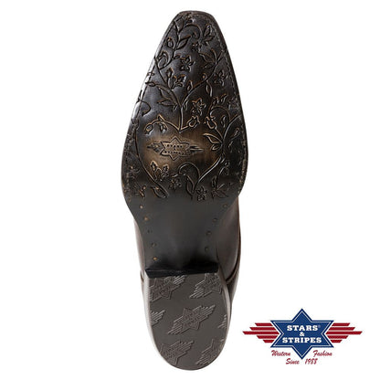 Stars & Stripes Westernstiefel Rosie Braun – Einzelstück Gr. 40