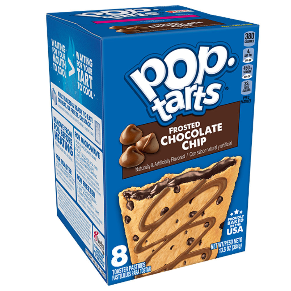 Kelloggs Pop Tarts Frosted Chocolate Chip