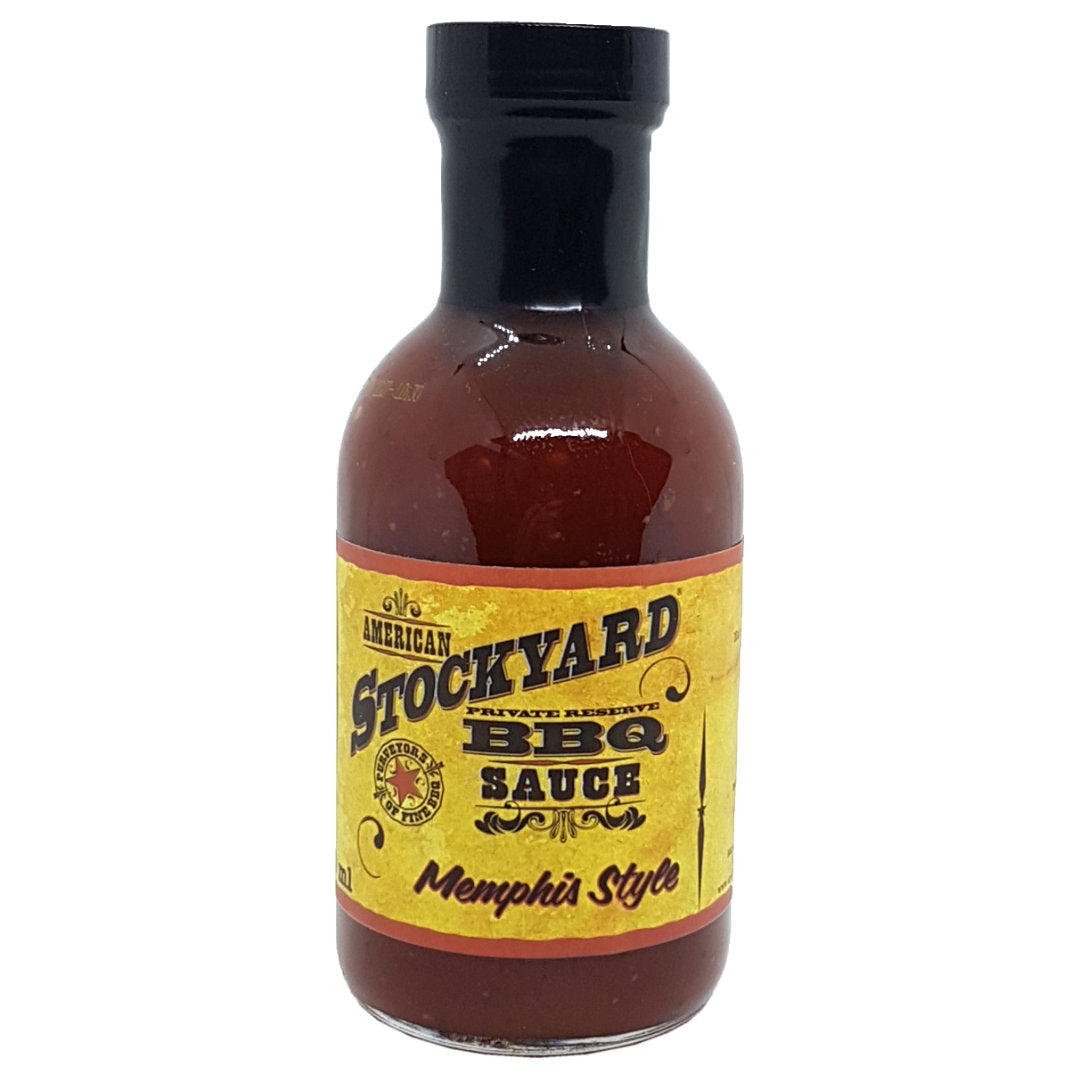American Stockyard Memphis Style Grillsauce – Süß, rauchig & würzig, 350 ml